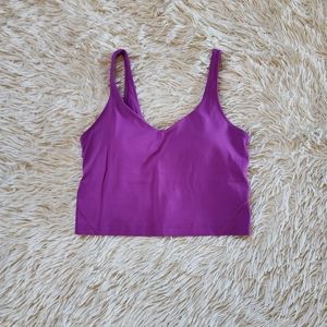 NWOT align tank vivid plum